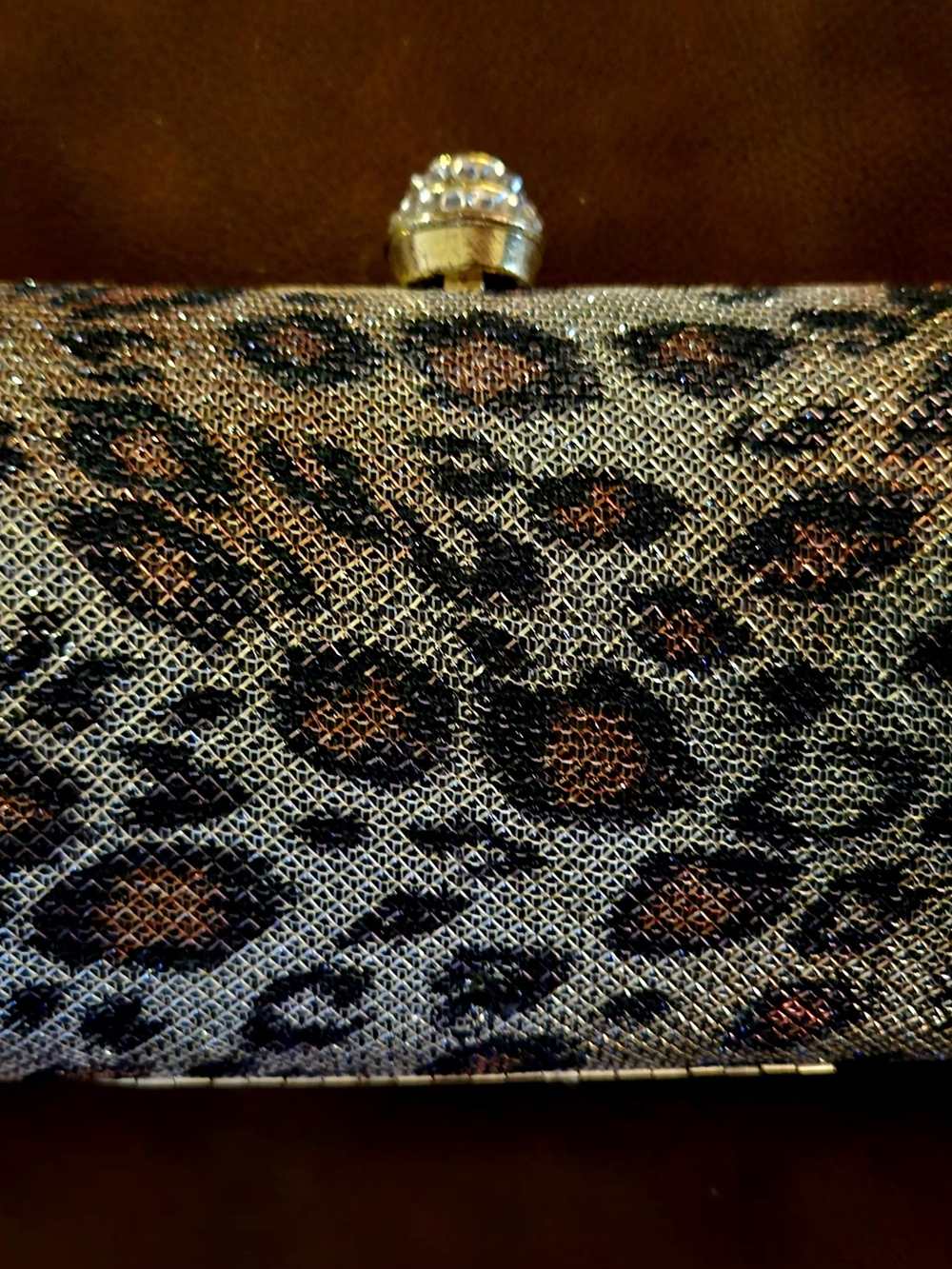 Leopard Clutch